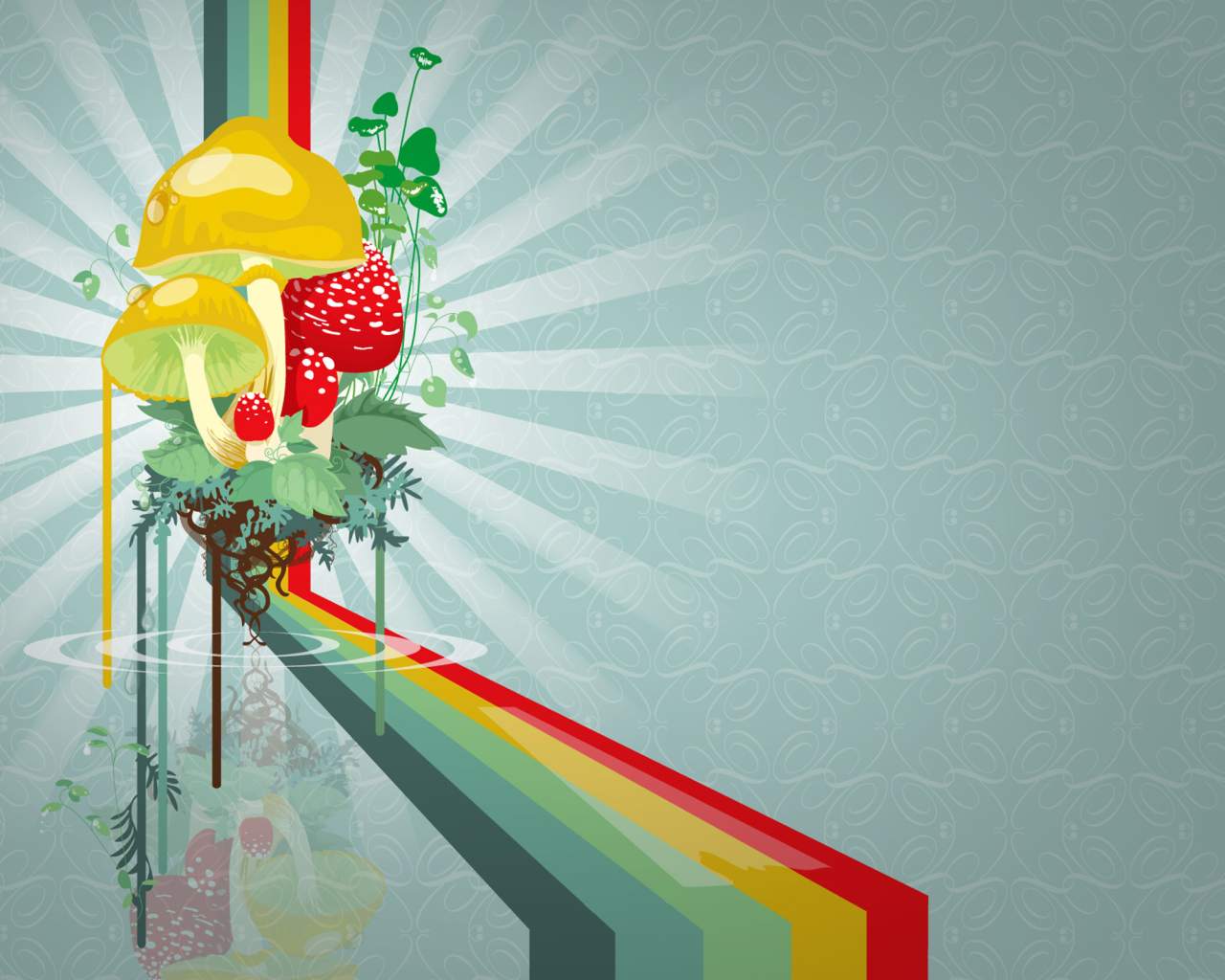 Грибная радуга