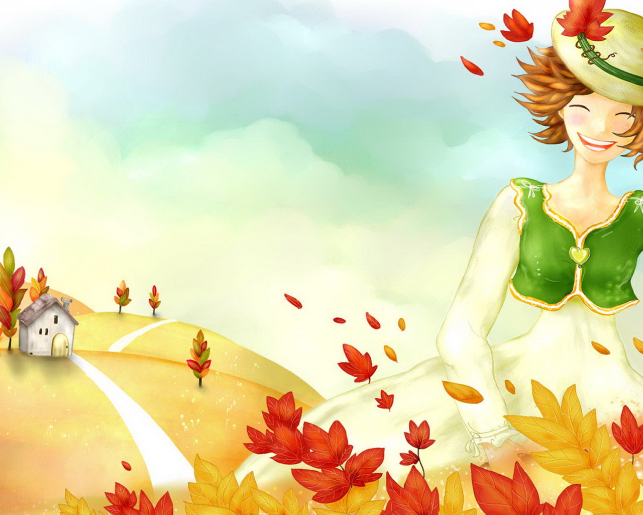 Осенняя улыбка