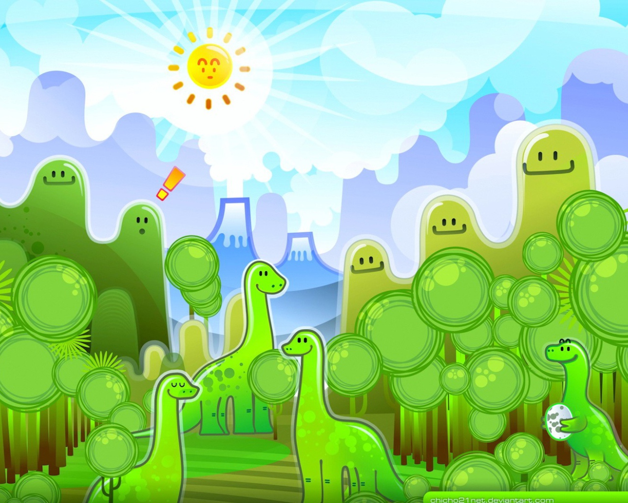 Динозавры из мультфильма