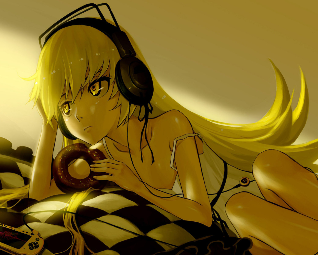 Девушка с PSP