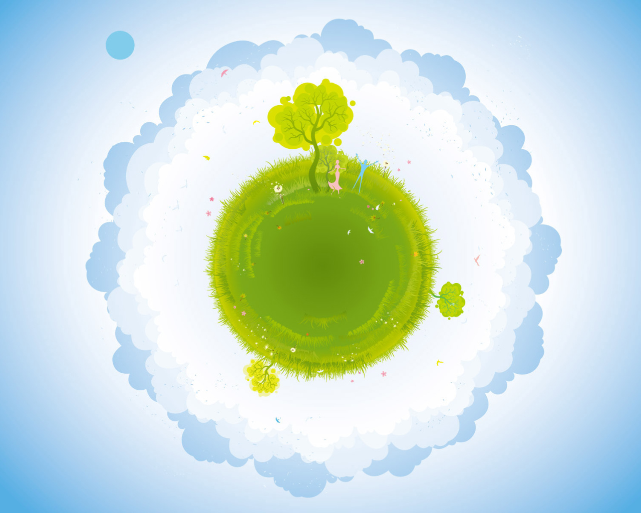 Зеленая планета