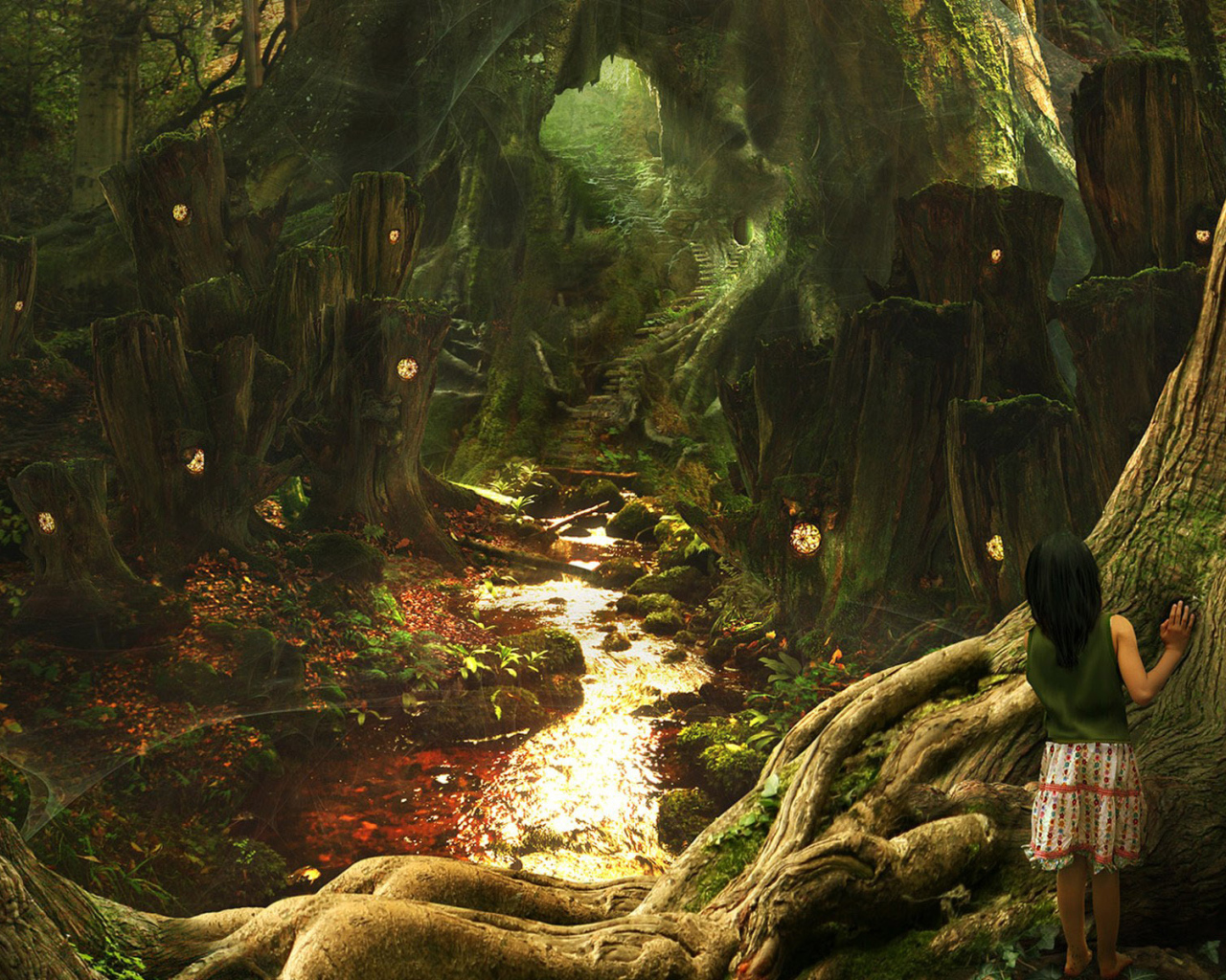 Дремучий лес