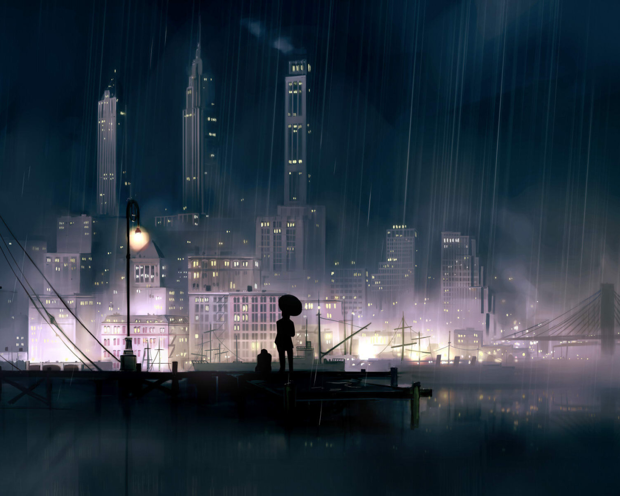 Дождливый вечер