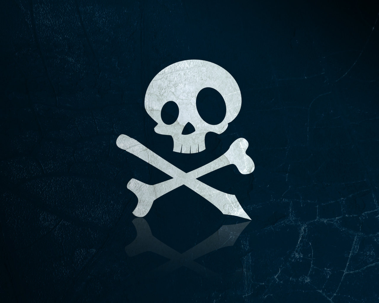 Кости и череп Веселого Роджера