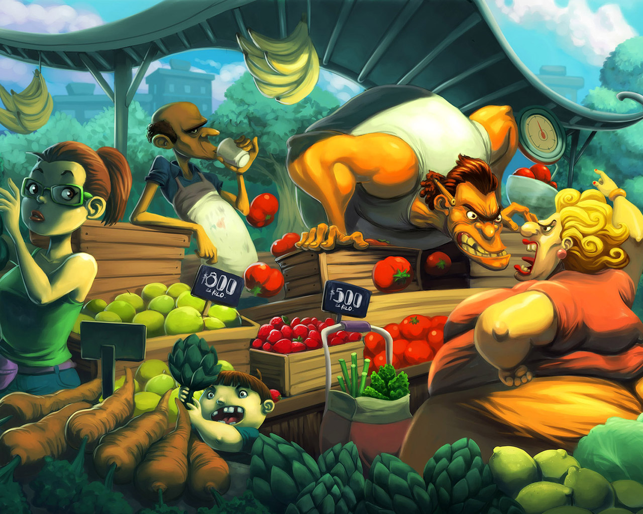 Овощная лавка