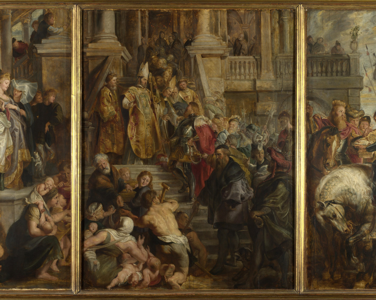 Картина из трех частей