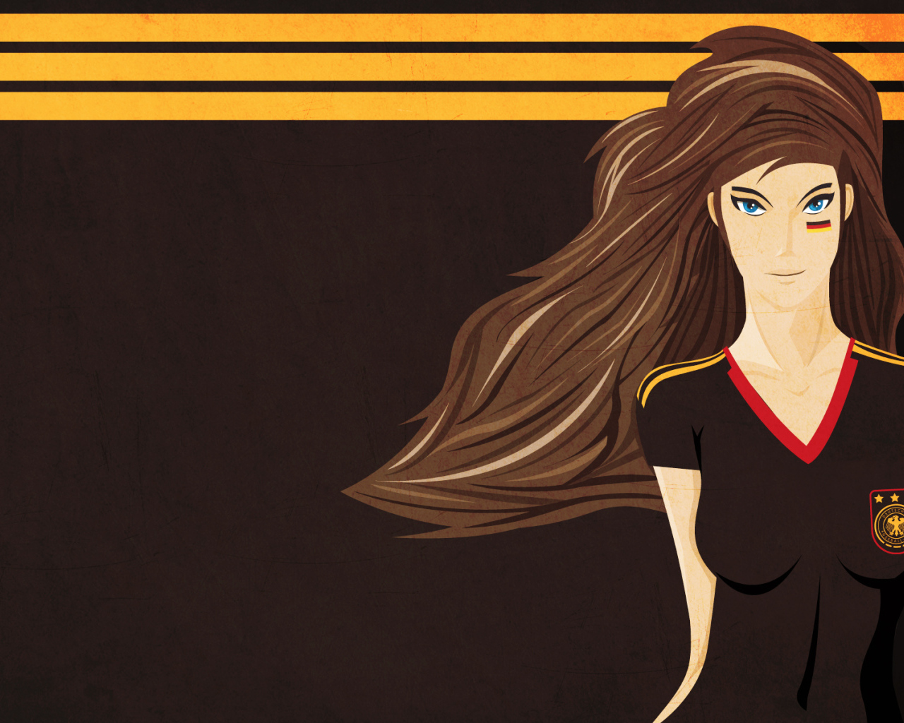 Немецкая болельщица