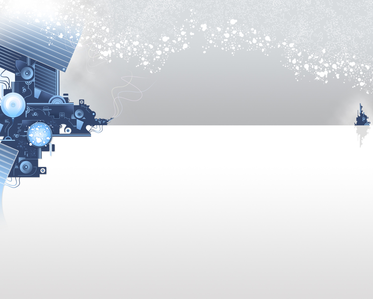 Графический снег