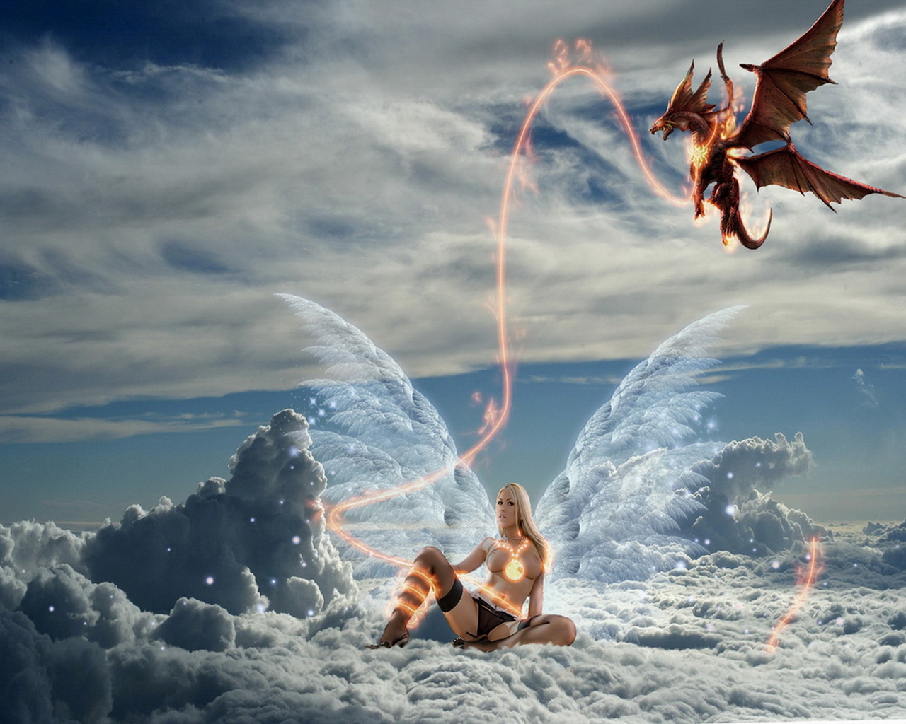 Ангел и ее дракон