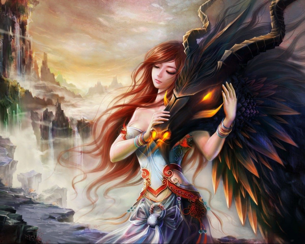 Девушка и дракон