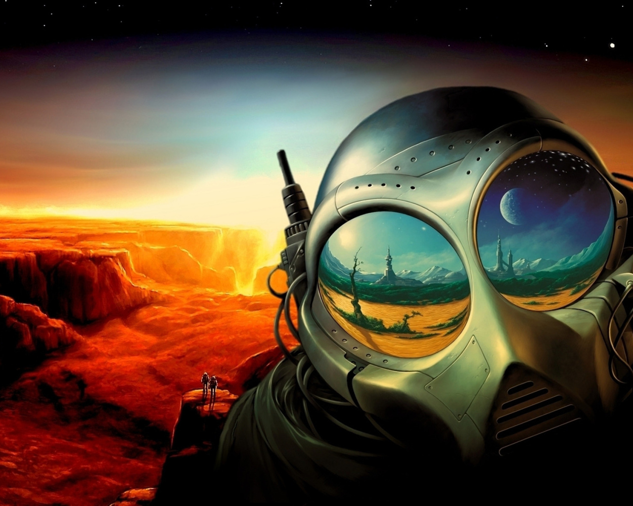 На неизвестной планете