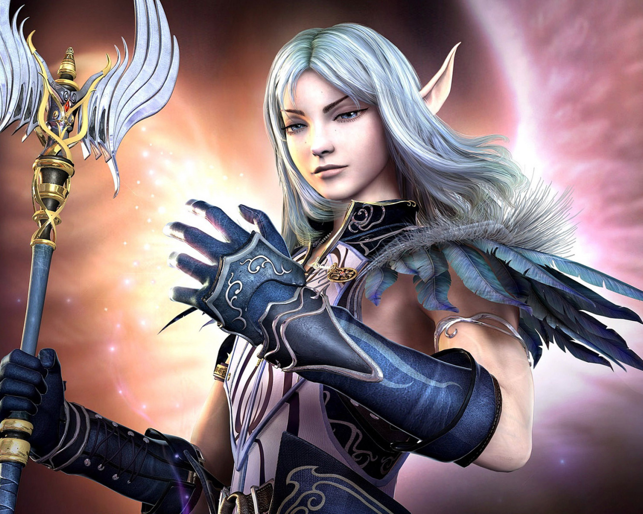 Эльфийская колдунья