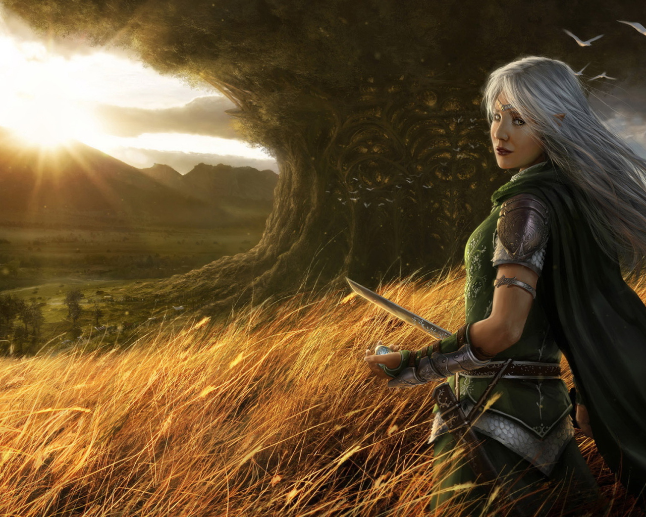 Прогуливаясь по полю