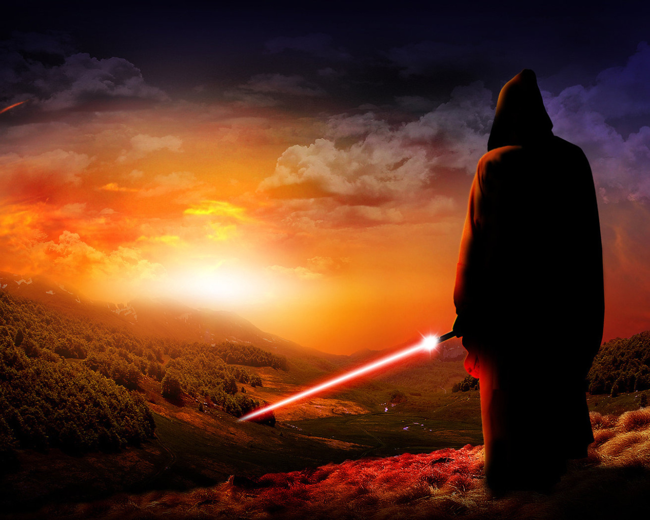 Странник с световым мечом