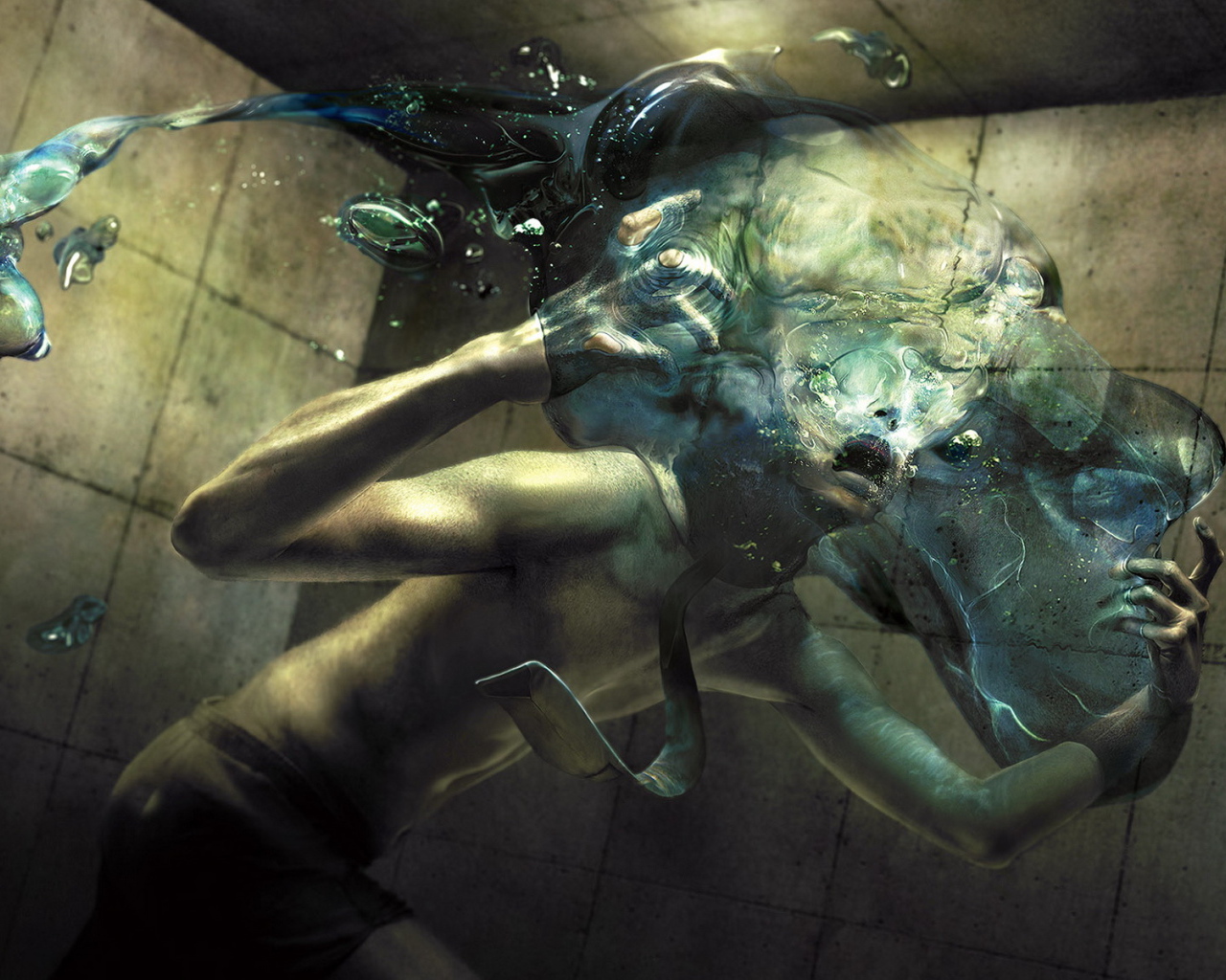 Человек-вода