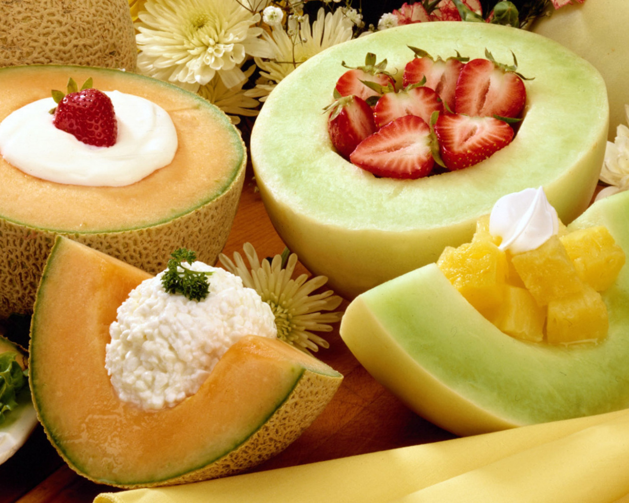 Дынный десерт