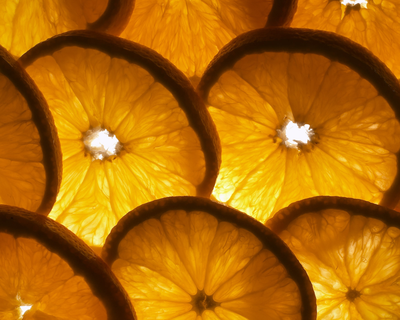 Кусочки апельсина