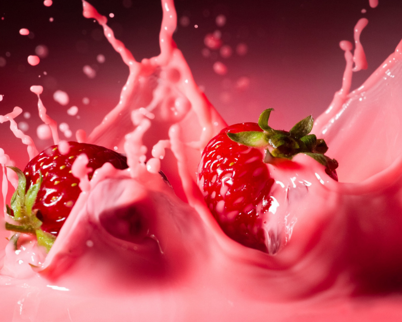 Клубничный микс