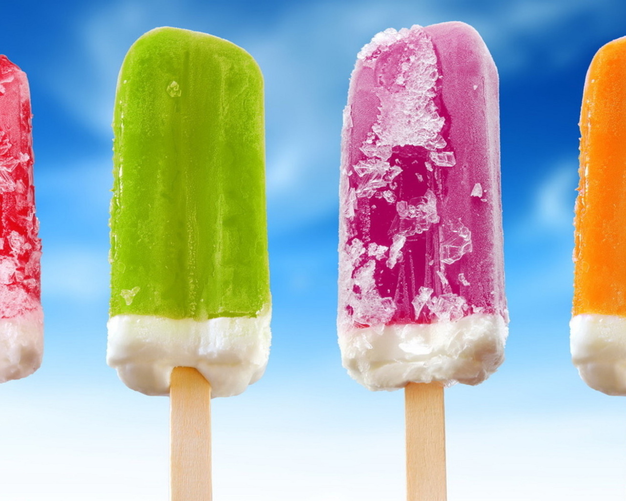 Мороженое на палочке
