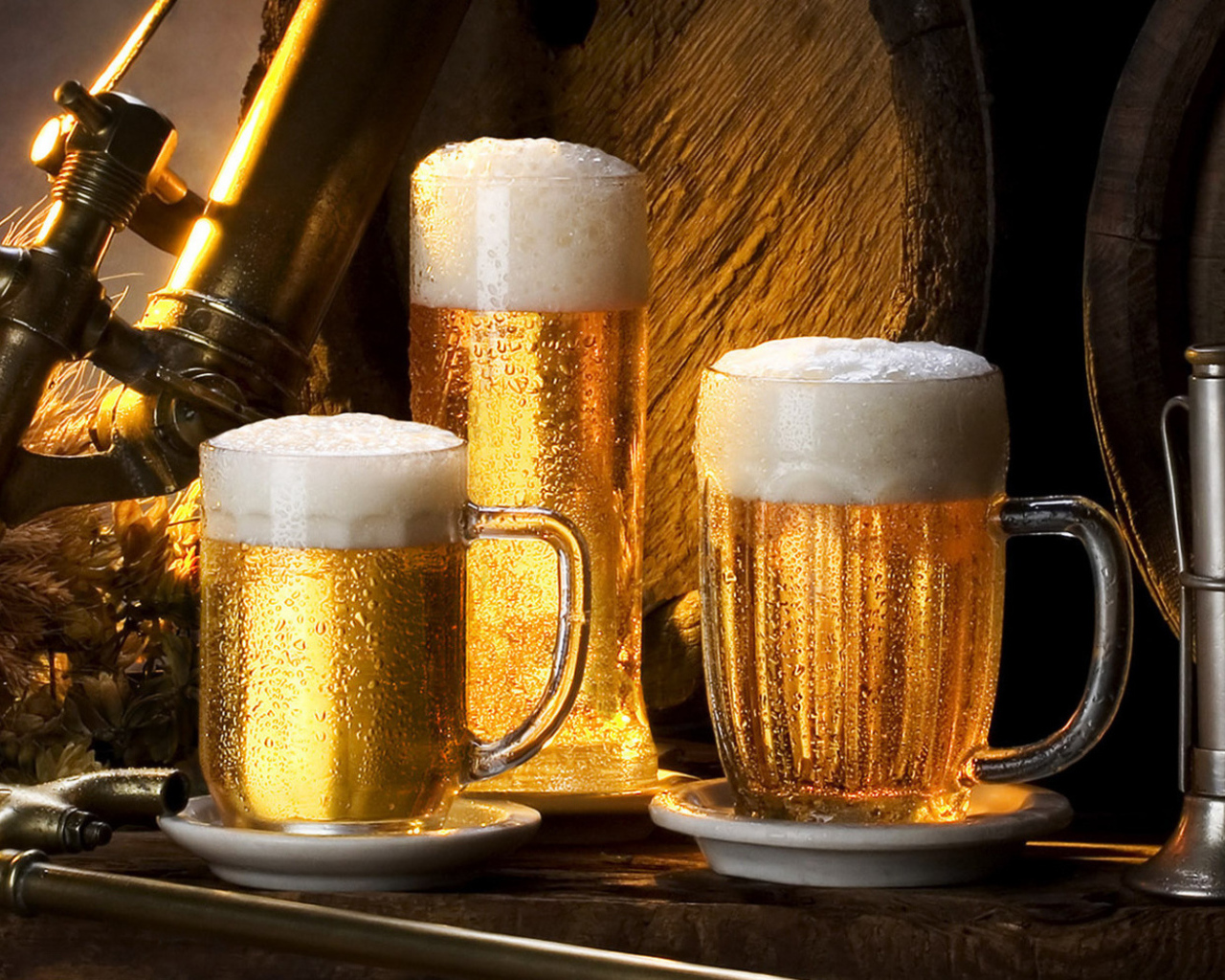 Пенное пиво