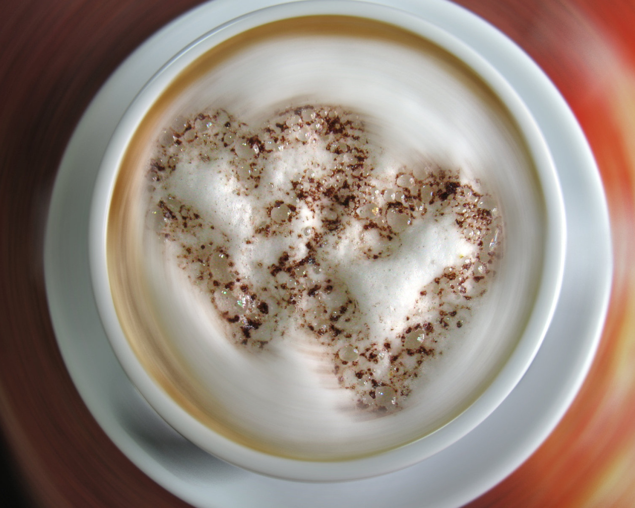 Чашка кофе капучино