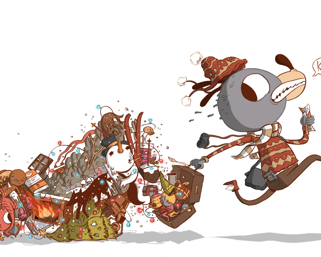 Вор и Рождественские подарки