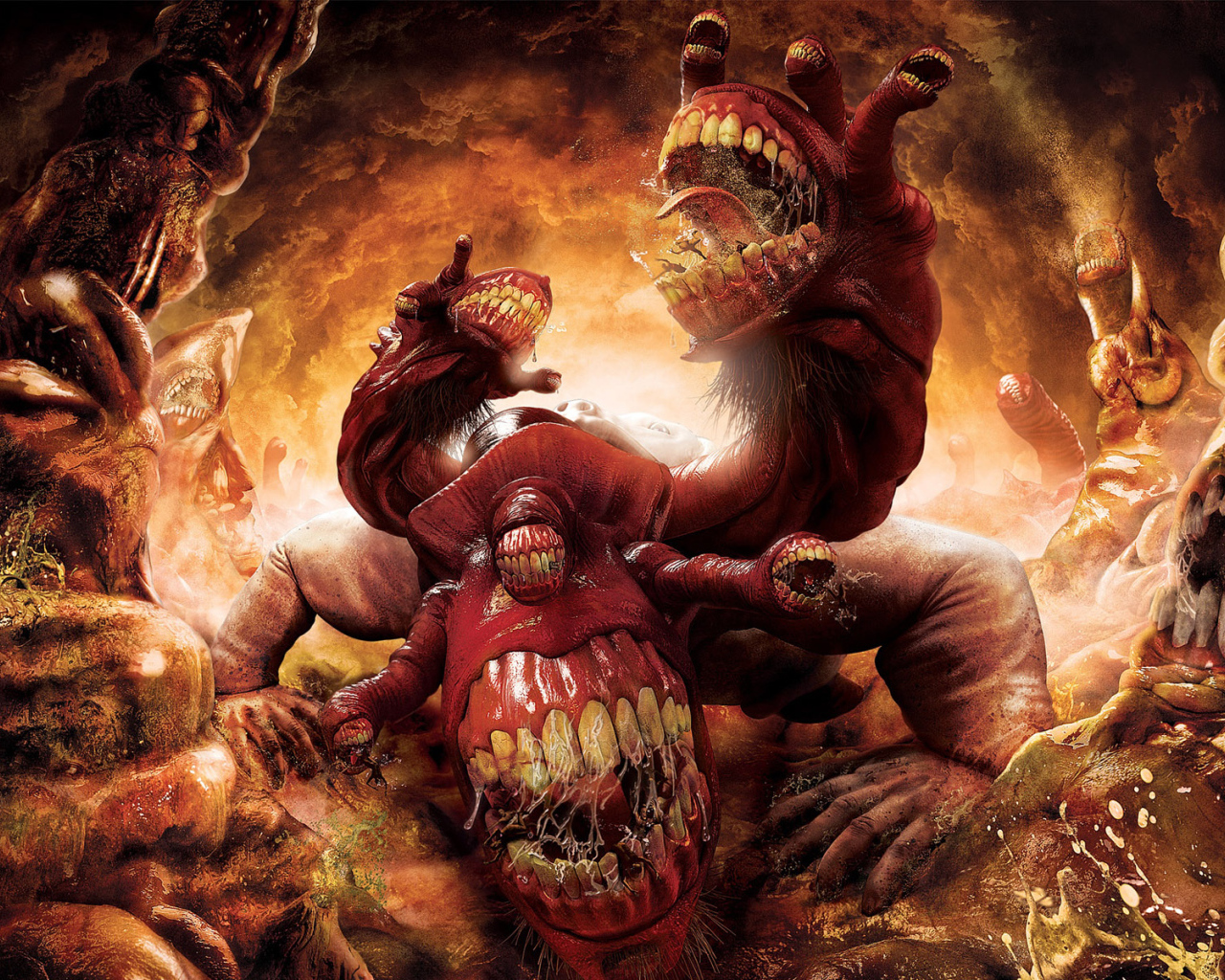 Чудовище из компьютерной игры