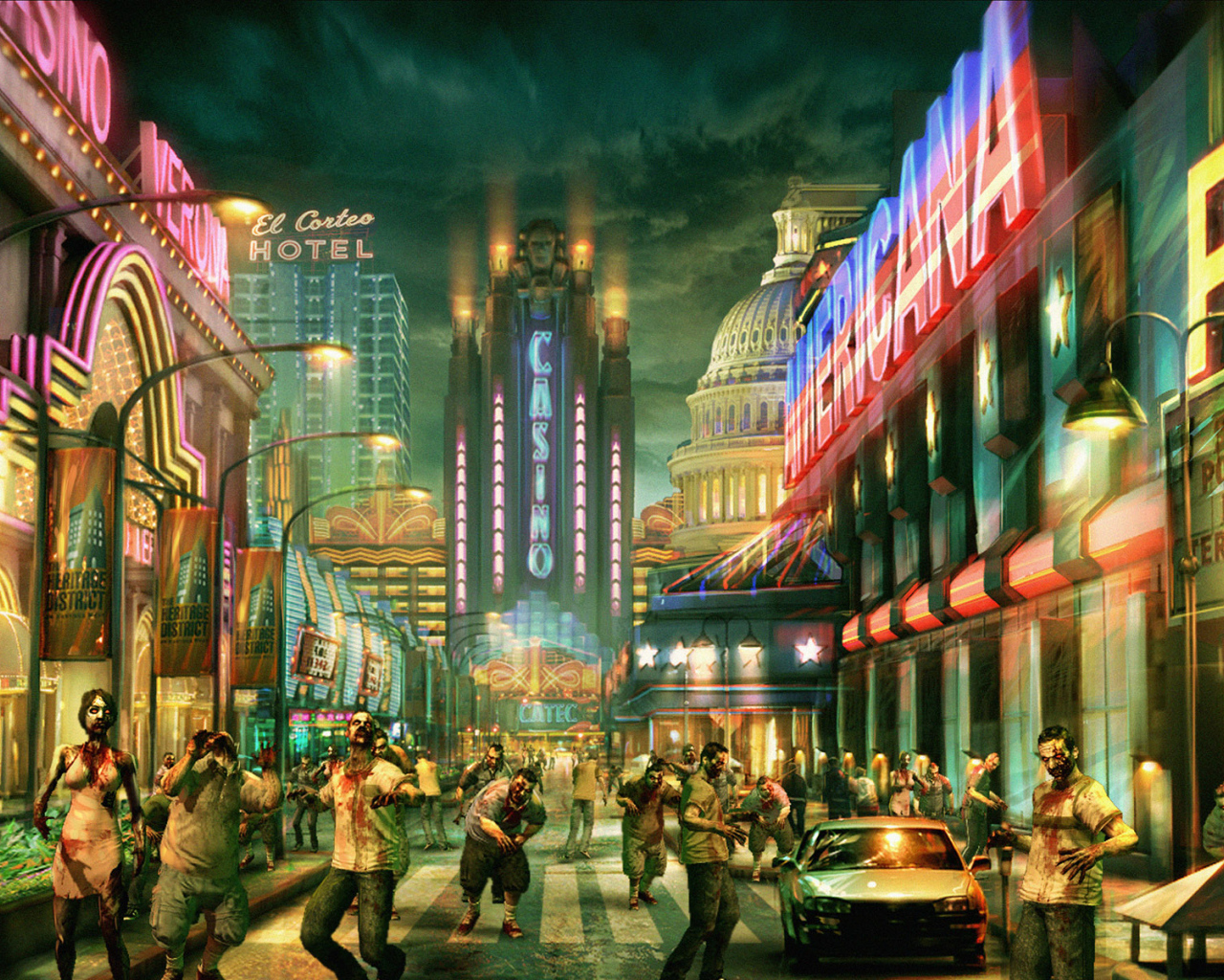 Игра с зомби