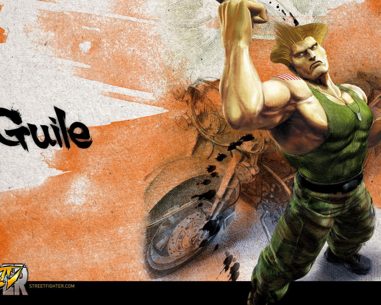 Guile Street Fighter 4 файтинг