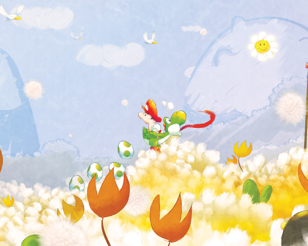 арт к игре Mario