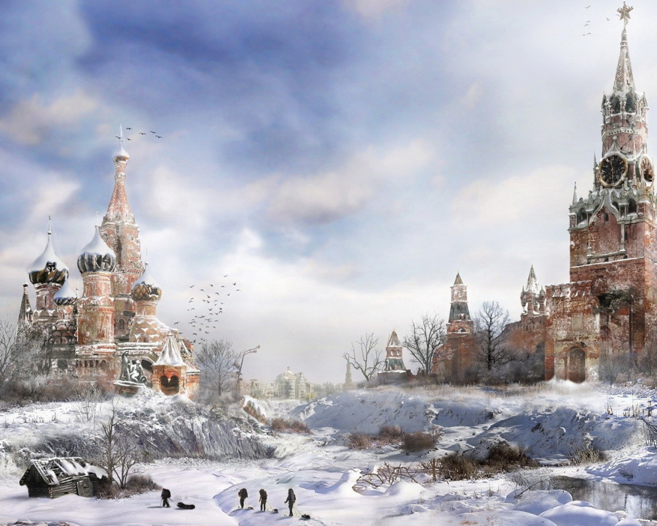 Метро 2033 зима