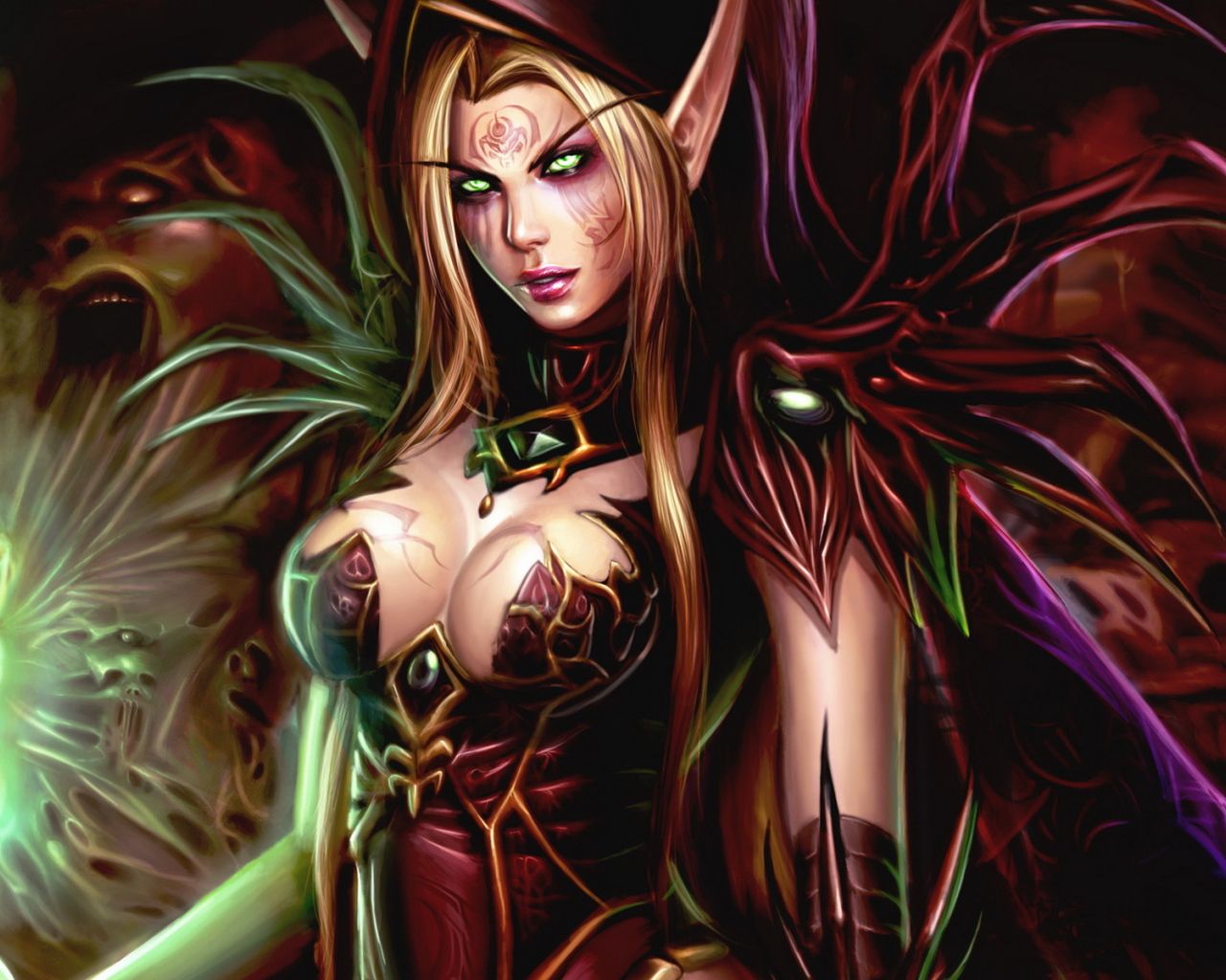 Кровавая Эльфийка