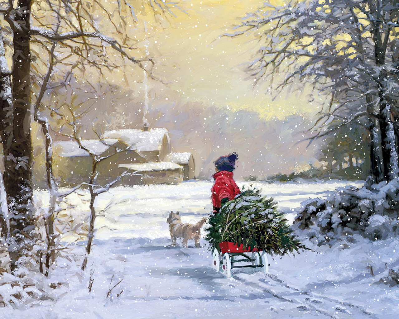 Елка к Рождеству