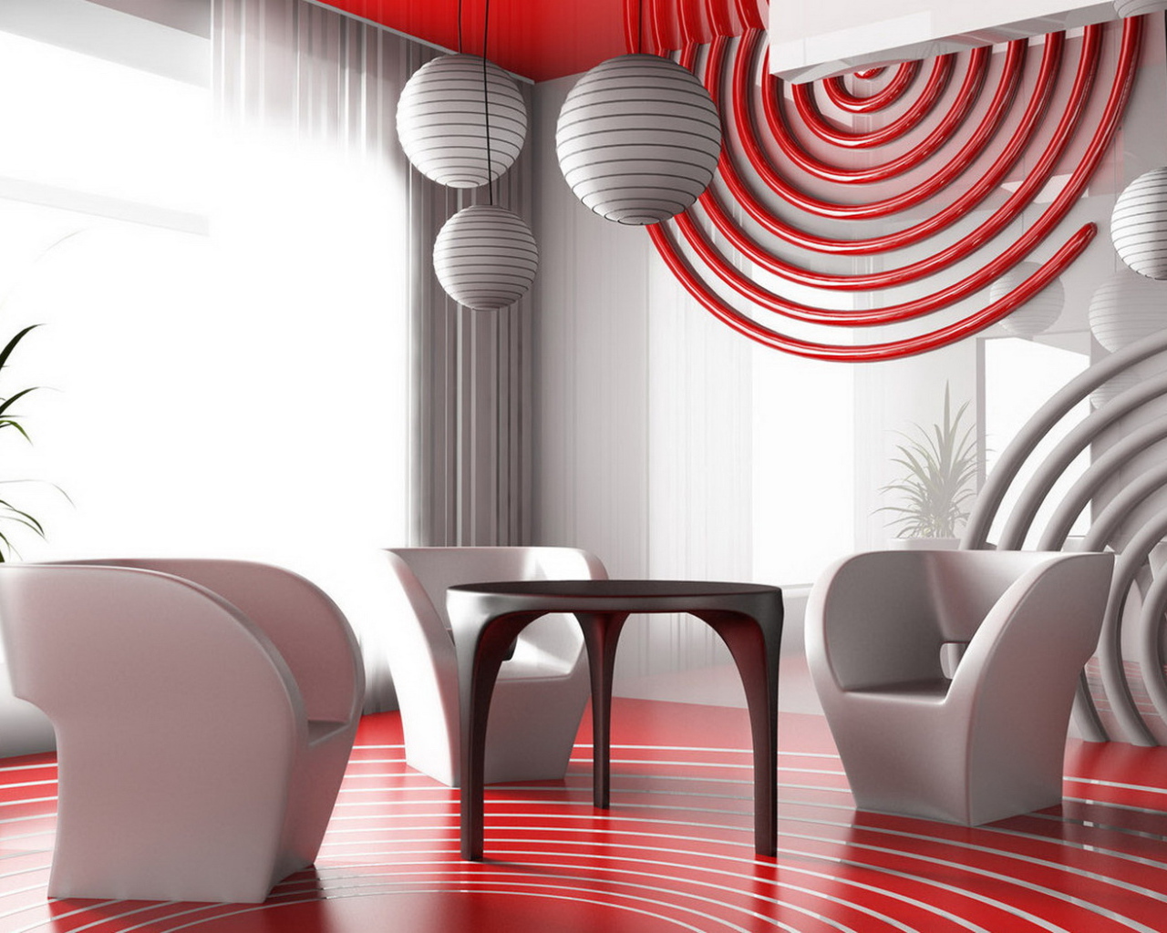 Дизайн в стиле будущего