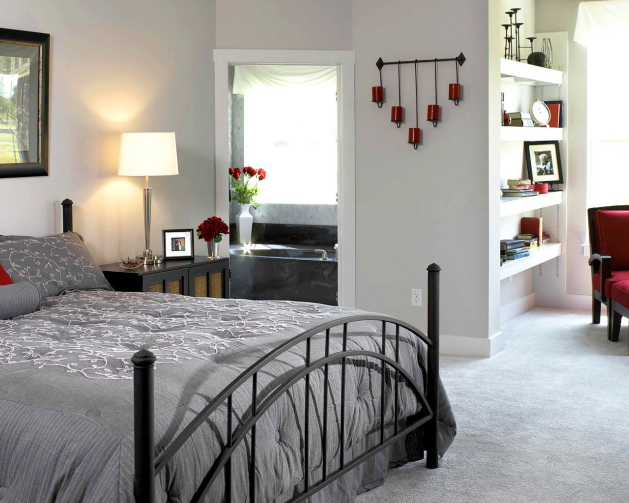 Вариант спальной комнаты