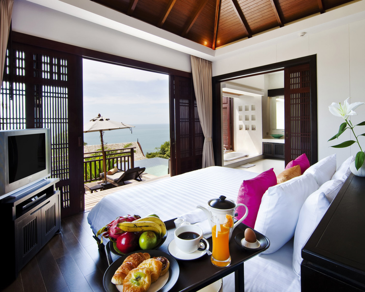 Вид из спальной