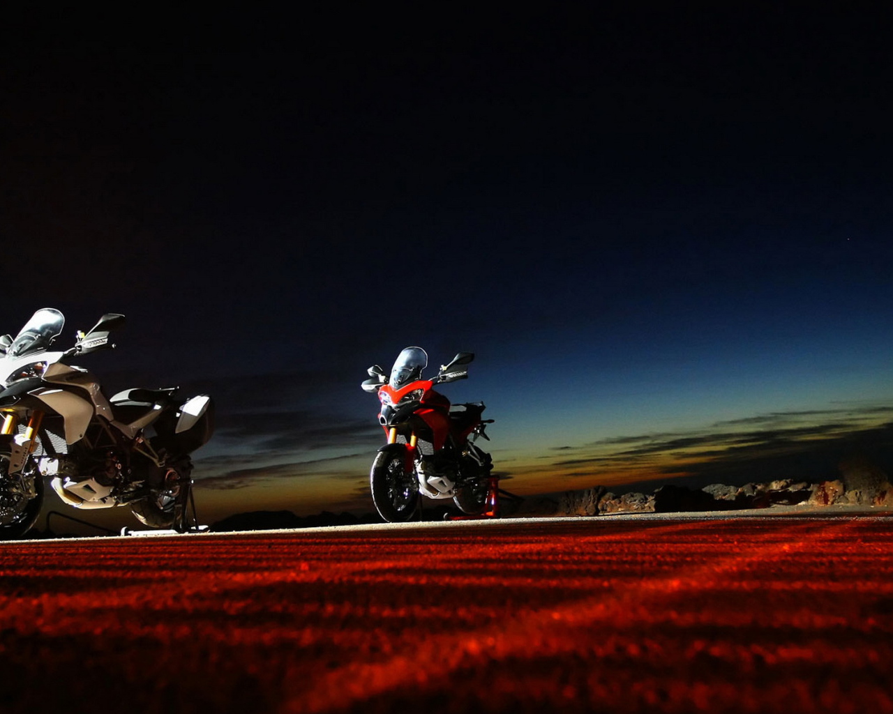 Дукати Мултистрада 1200С. Мощь в тишине