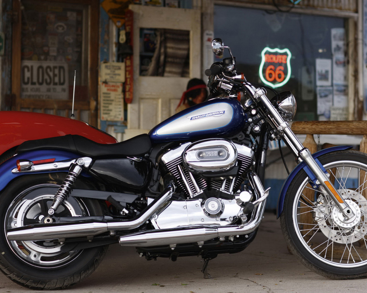 Байк Харлей Девидсон ХL 1200С