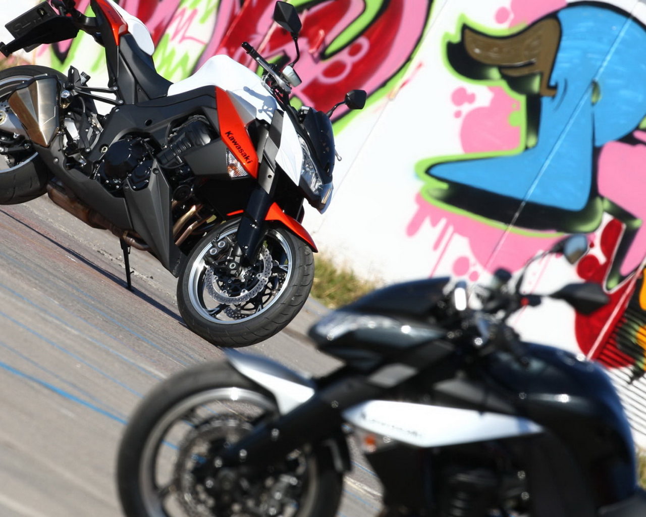 Кавасаки Z 1000 красота и грация