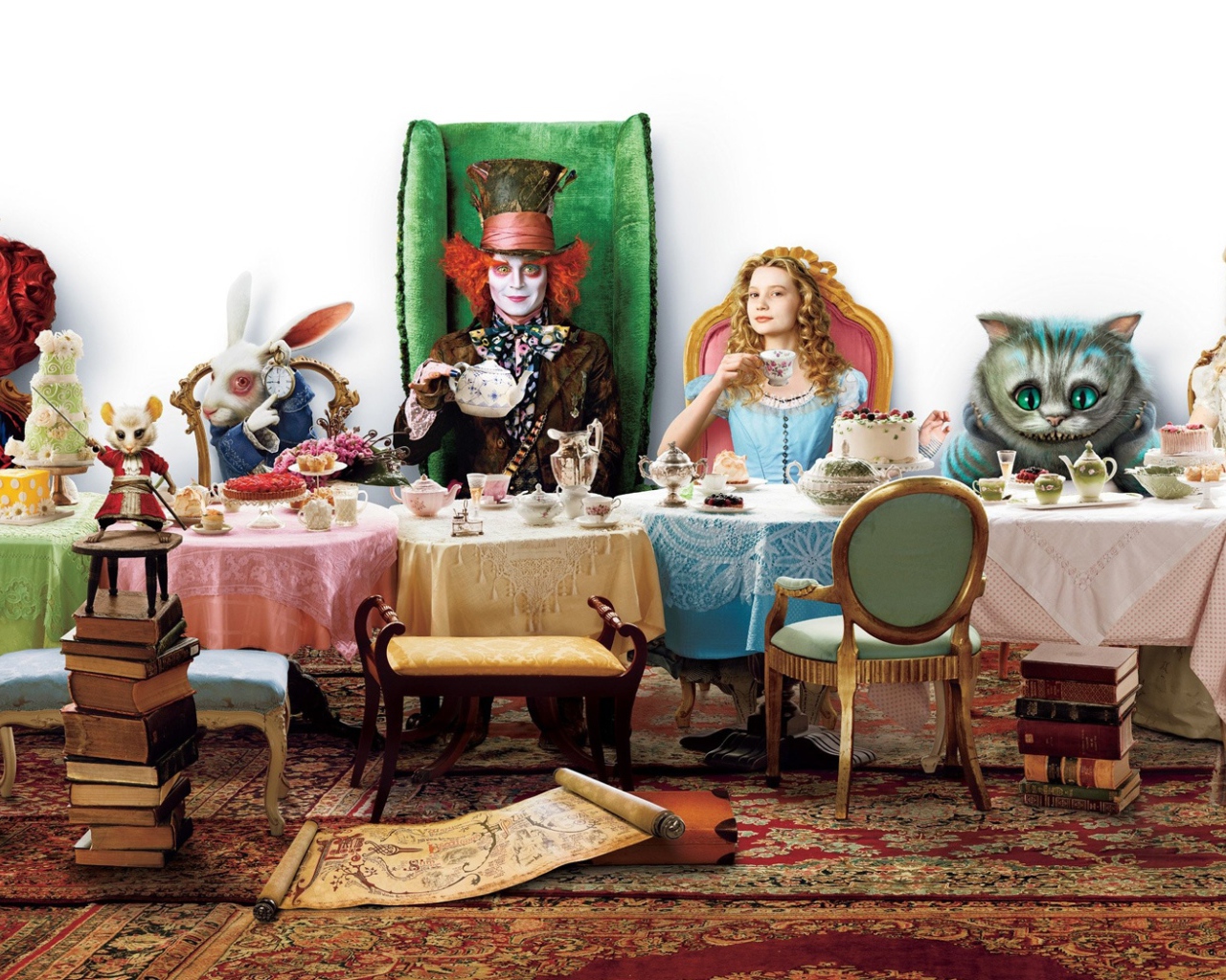 Алиса в стране чудес 2010