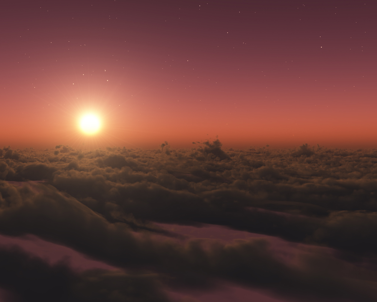 Над облаками, Стратосфера