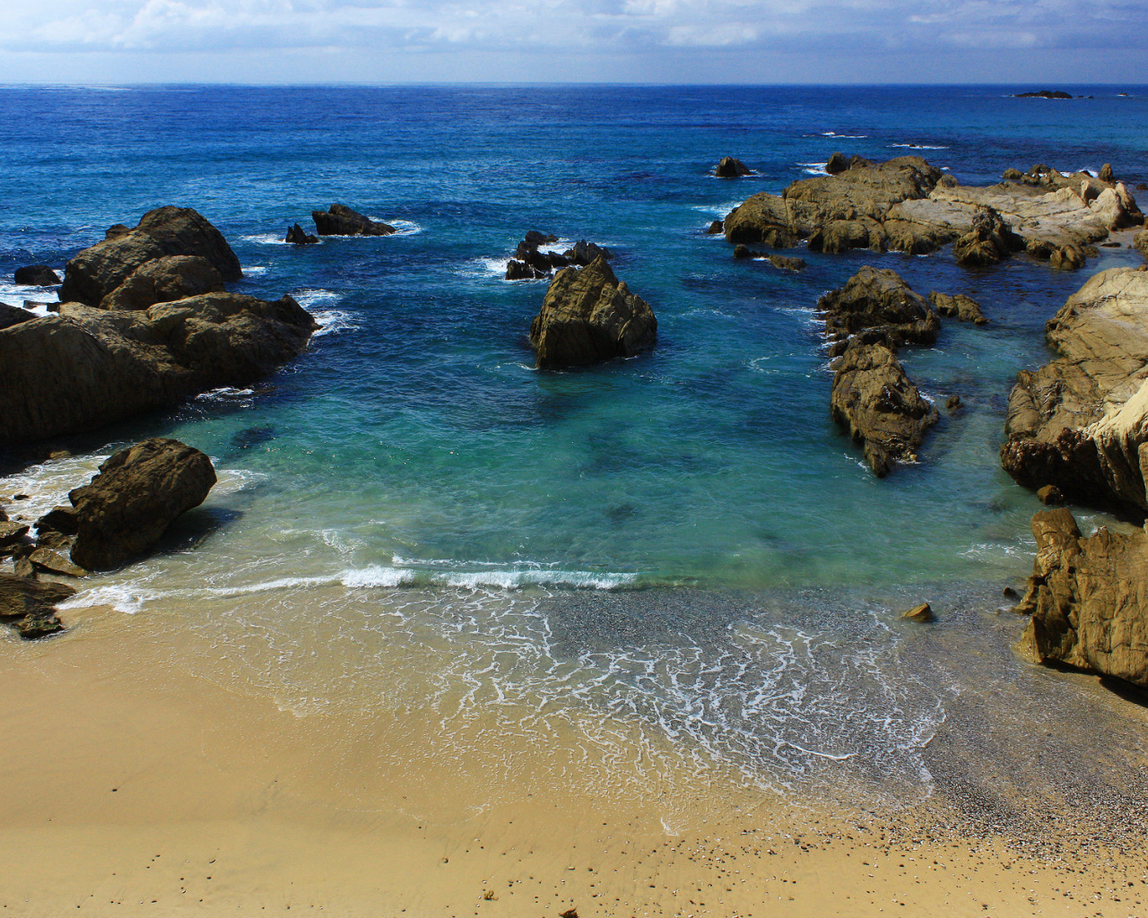 На берегу моря