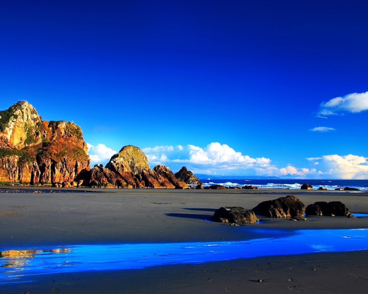 Яркие краски побережья