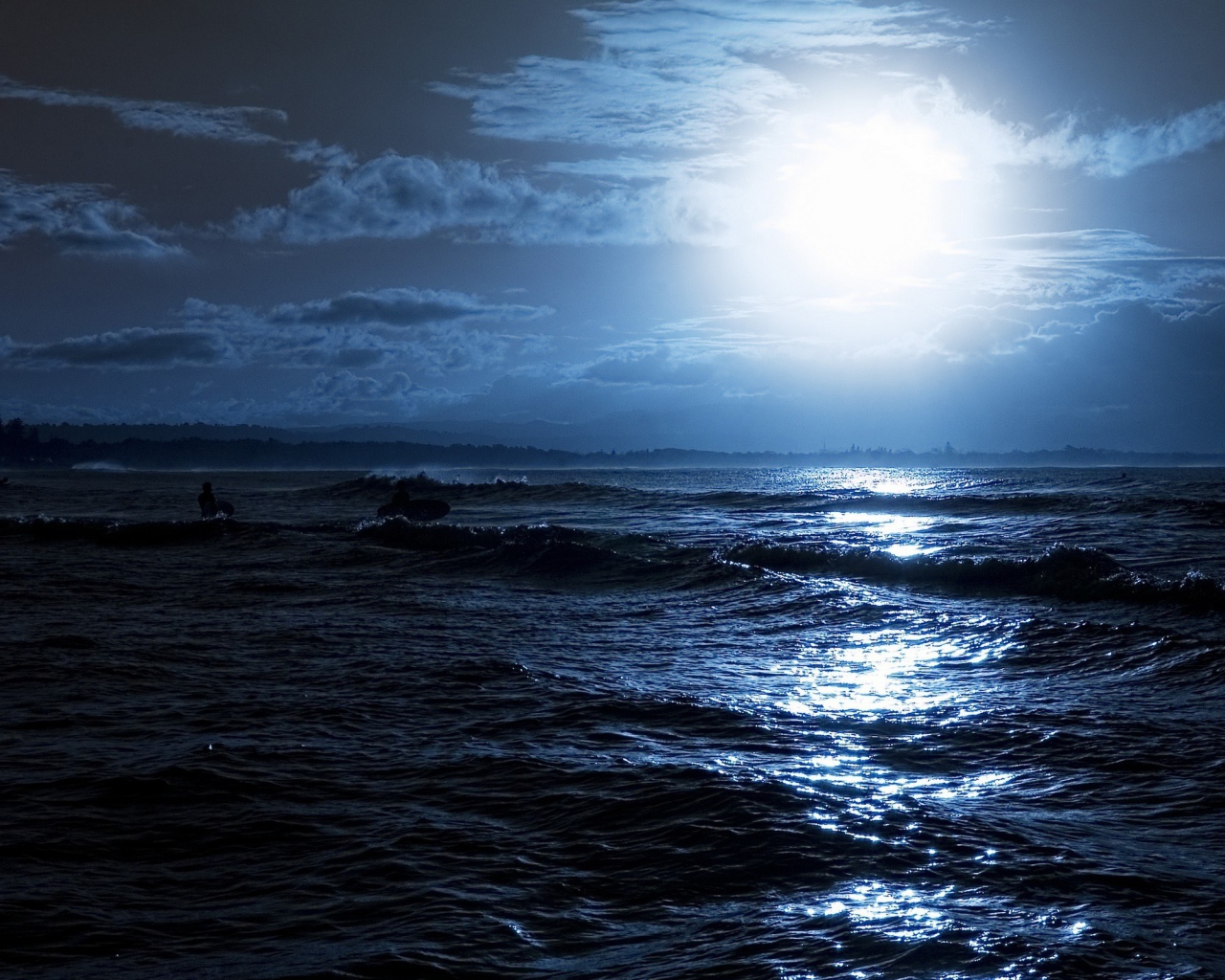 Море после заката