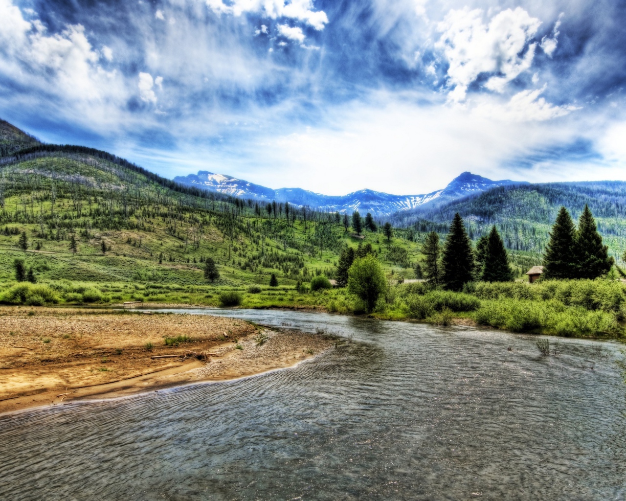 Изумительные горные места