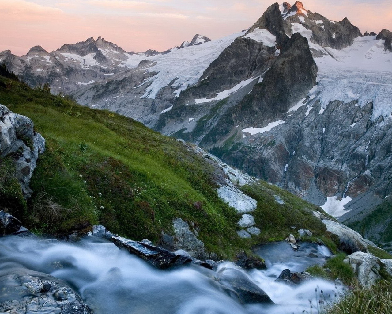 Горная речушка