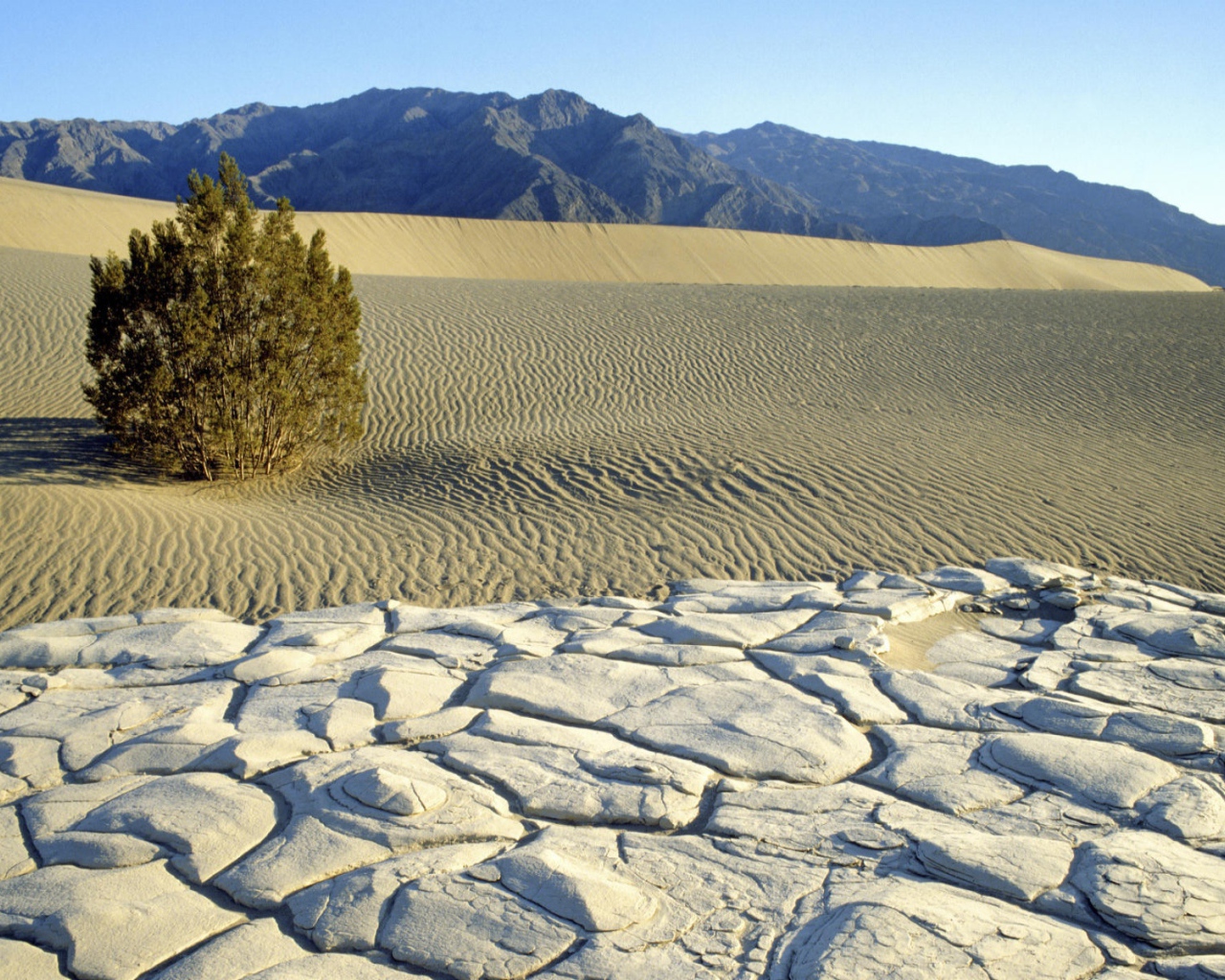 Горы в пустыне