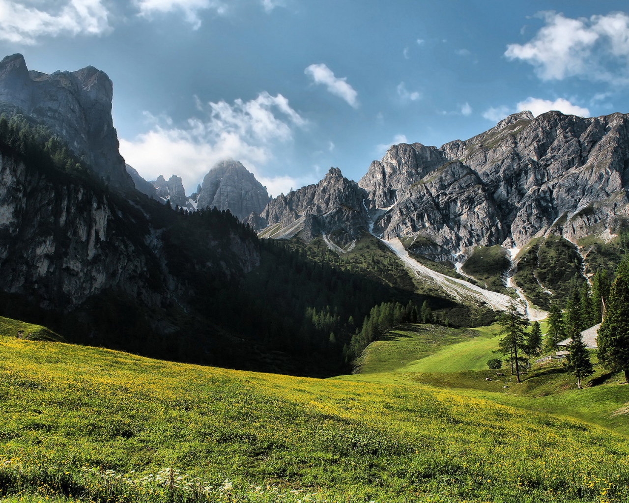 Крутые горы