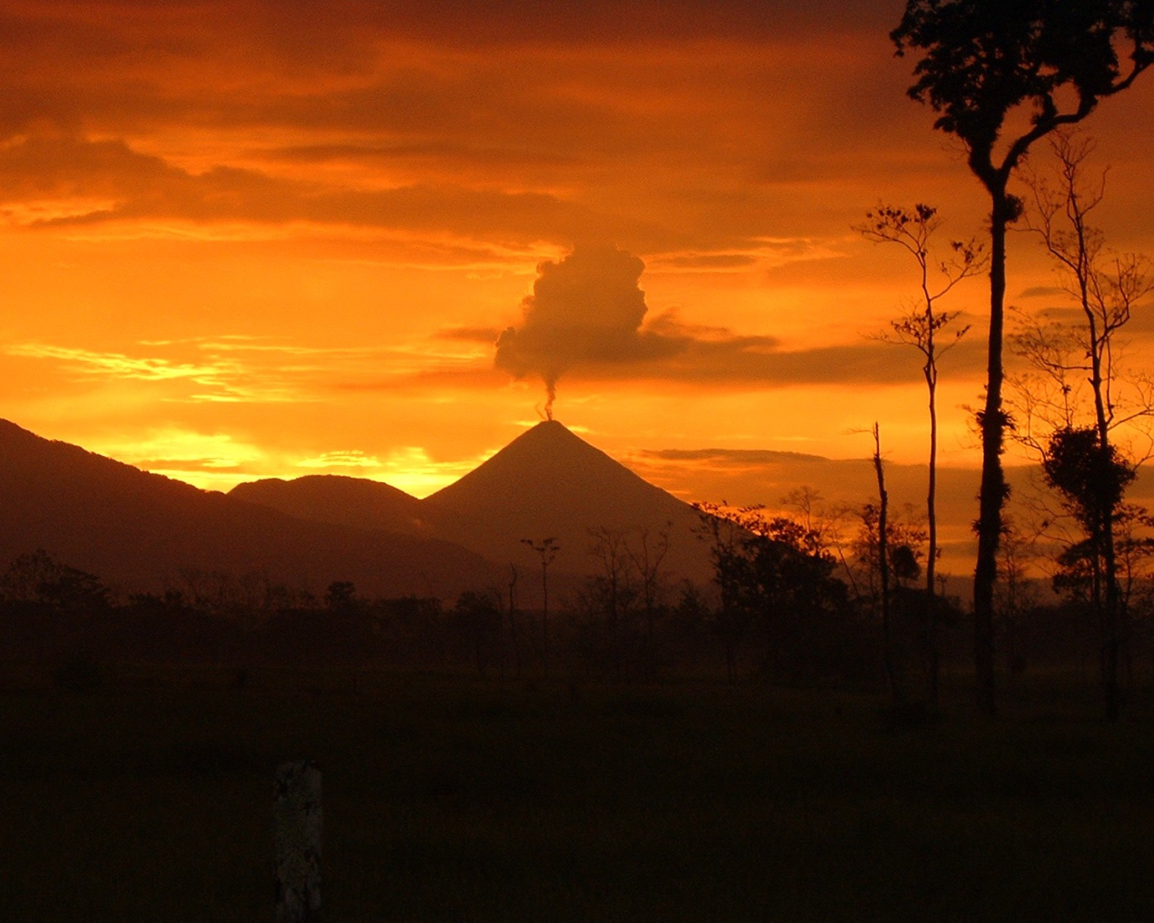 Спящий вулкан