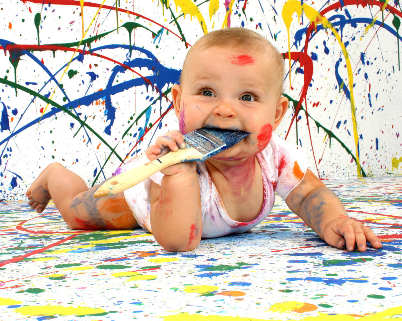 Юный художник